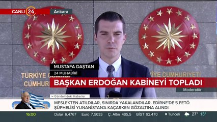Cumhurbaşkanı Erdoğan kabineyi topladı