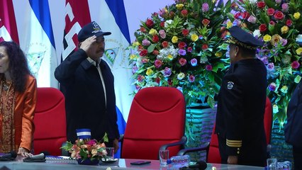 Ortega entrega mando de Policía de Nicaragua a su consuegro