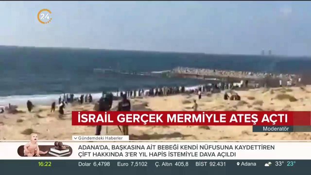 İsrail gerçek mermiyle ateş açtı
