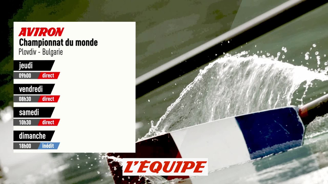 CHAMPIONNATS DU MONDE D'AVIRON, bande-annonce - AVIRON - CHAMPIONNATS DU MONDE