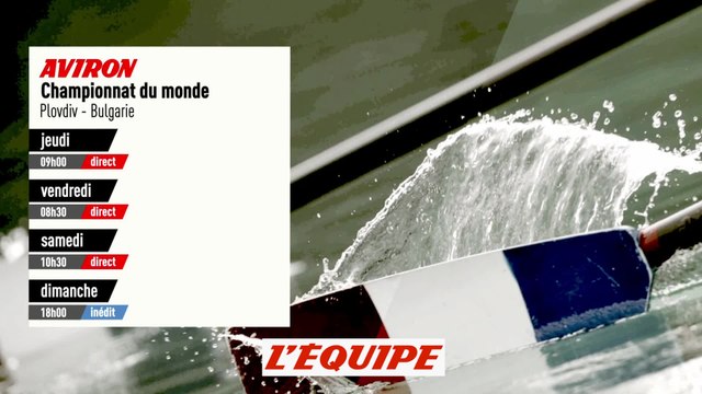 CHAMPIONNATS DU MONDE D'AVIRON, bande-annonce - AVIRON - CHAMPIONNATS DU MONDE