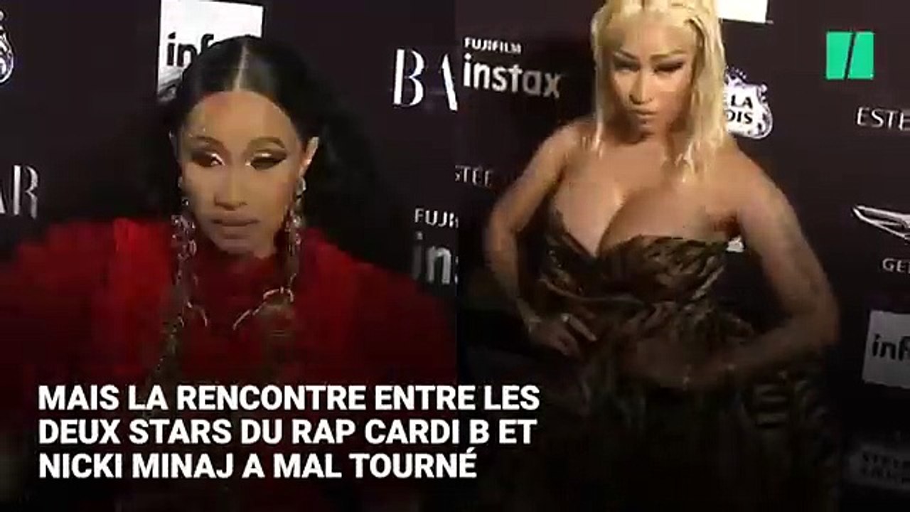 Querelle : une violente bagarre éclate en Nicki Minaj et Cardi B (1)