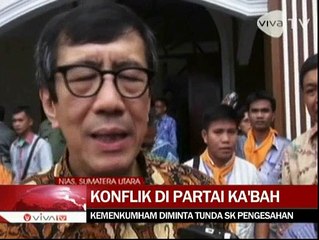 Menkumham Diminta Tunda SK Pengesahan Kepengurusan PPP