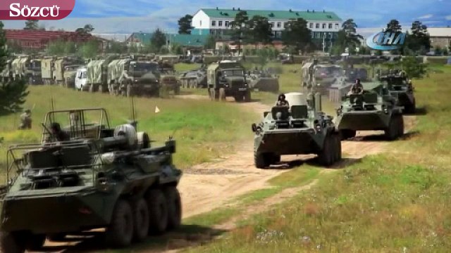 Rusya son yılların en büyük askeri tatbikatına başladı