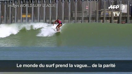 Surf: égalité hommes-femmes des primes sur le circuit mondial