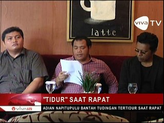 Adian Napitupulu Bantah Tertidur Saat Rapat di DPR