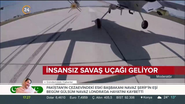İnsansız savaş uçağı geliyor