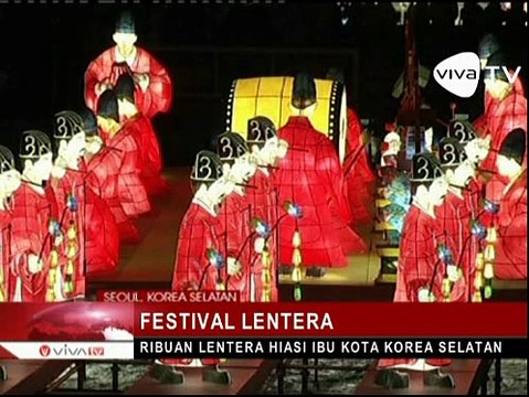 Ribuan Lentera Hiasi Ibukota Korea Selatan