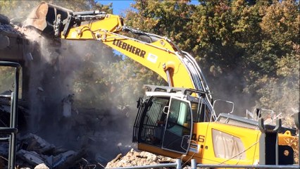 Démolition de l'hôtel Mercure