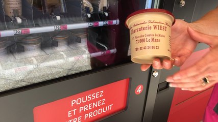 Le 1er distributeur de rillettes du Mans