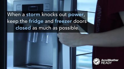 Keeping food safe after a storm knocks out power