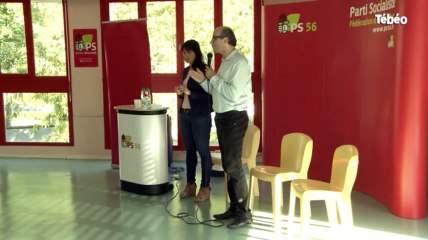TV Tebesud rentrée du PS 56 au Bois du Château - Lorient - Itw de Maxime Picard