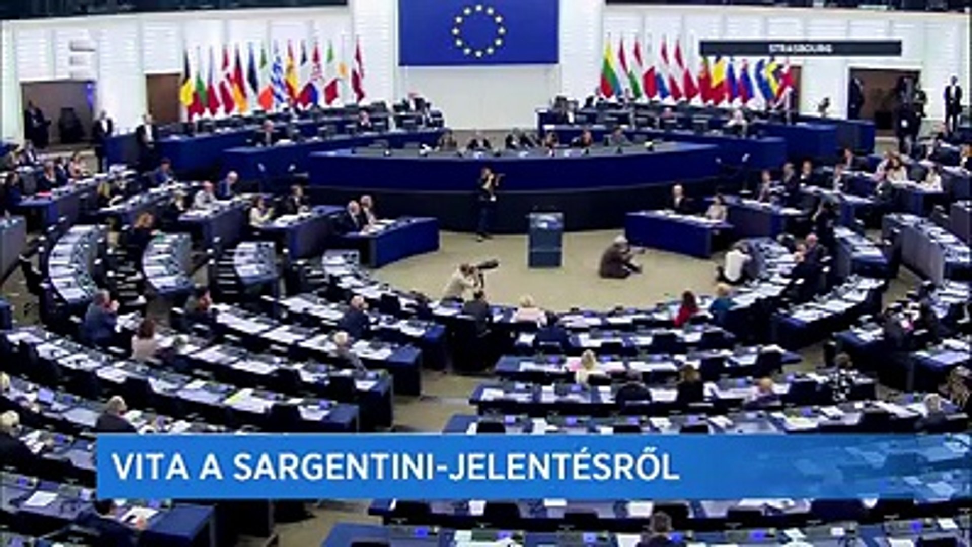 ⁣Orbán Viktor második 3 perces felszólalása a Sargentini-jelentés vitáján Strasbourgban 2018.09.11