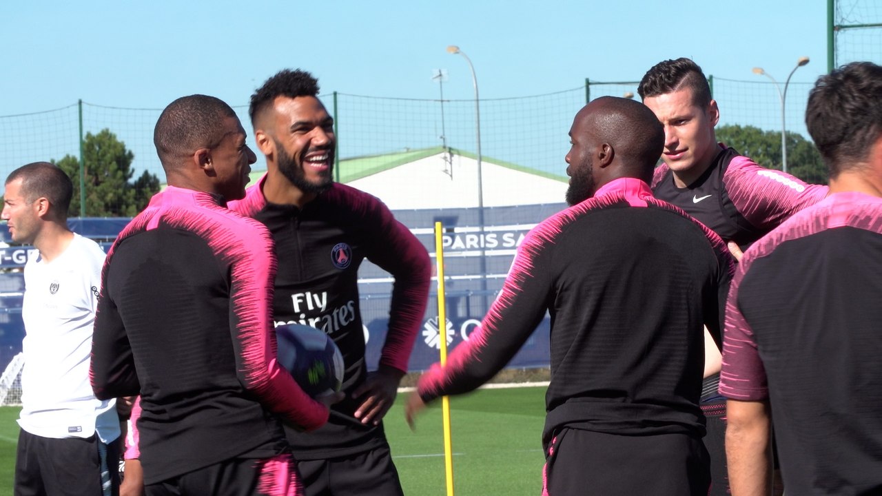 Eric Maxim Choupo-Moting first training