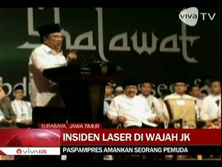 Seorang Pria Diamankan Karena Sorot JK Dengan Laser