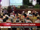 Presiden Jokowi Buka Rakornas Kabinet Kerja