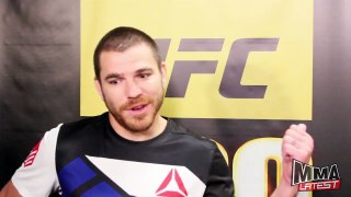 Jim Miller on dealing with Lyme disease before UFC 200 _ Post-Fight Scrum - 10-07-2016