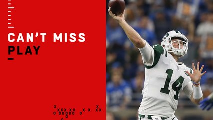 Can't-Miss Play: Darnold goes DEEP for first NFL TD pass