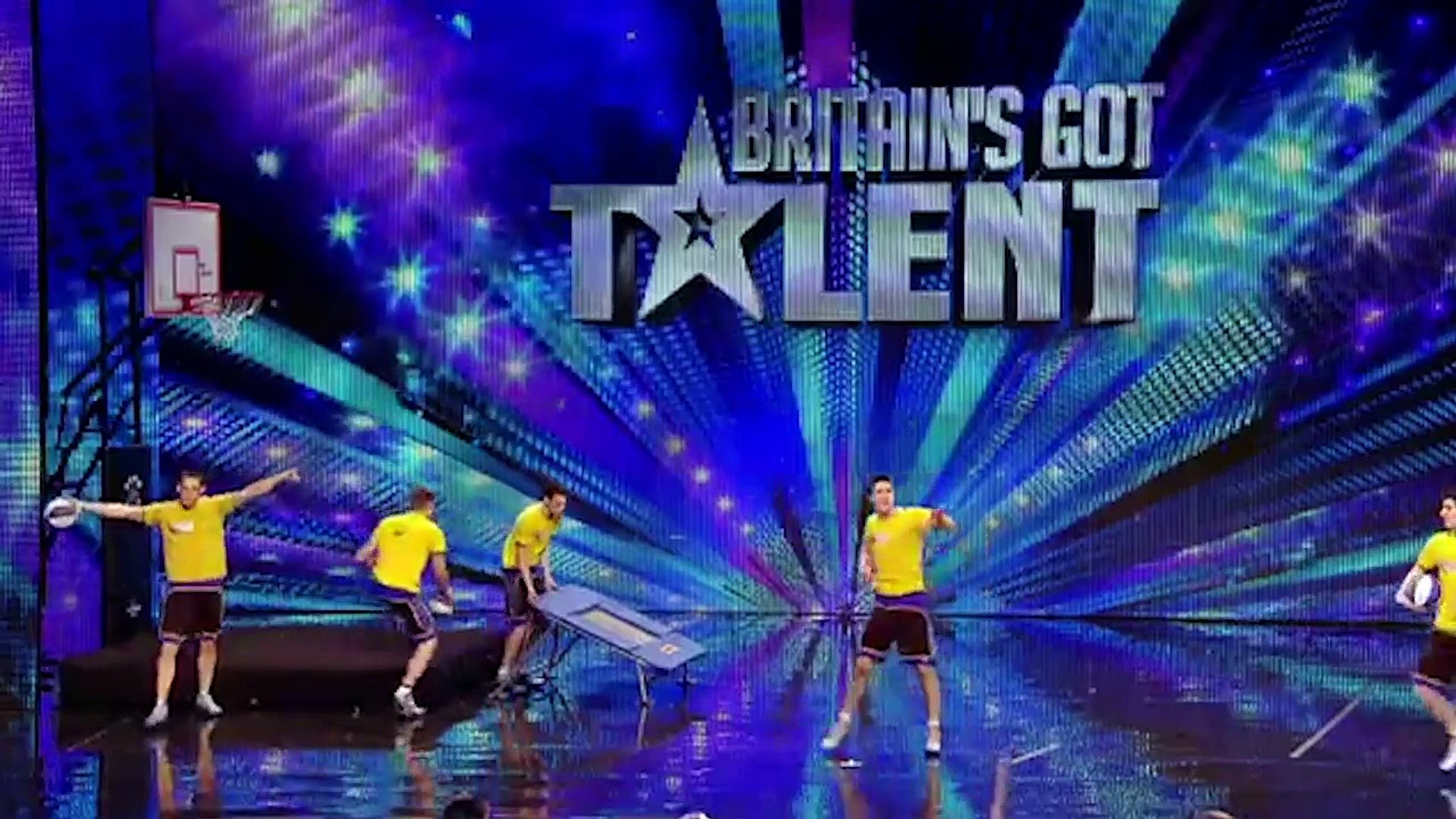 Face Team SLAM DUNK the competition _ Britain's Got Talent Unforgettable Audition