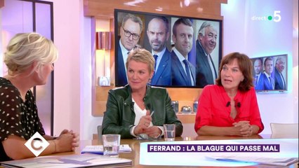 Ferrand : la blague qui passe mal ! - C à Vous - 11/09/2018