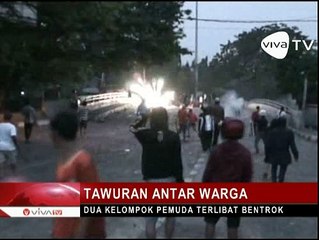 Perebutan Lahan Parkir, Dua Kelompok Warga Saling Serang