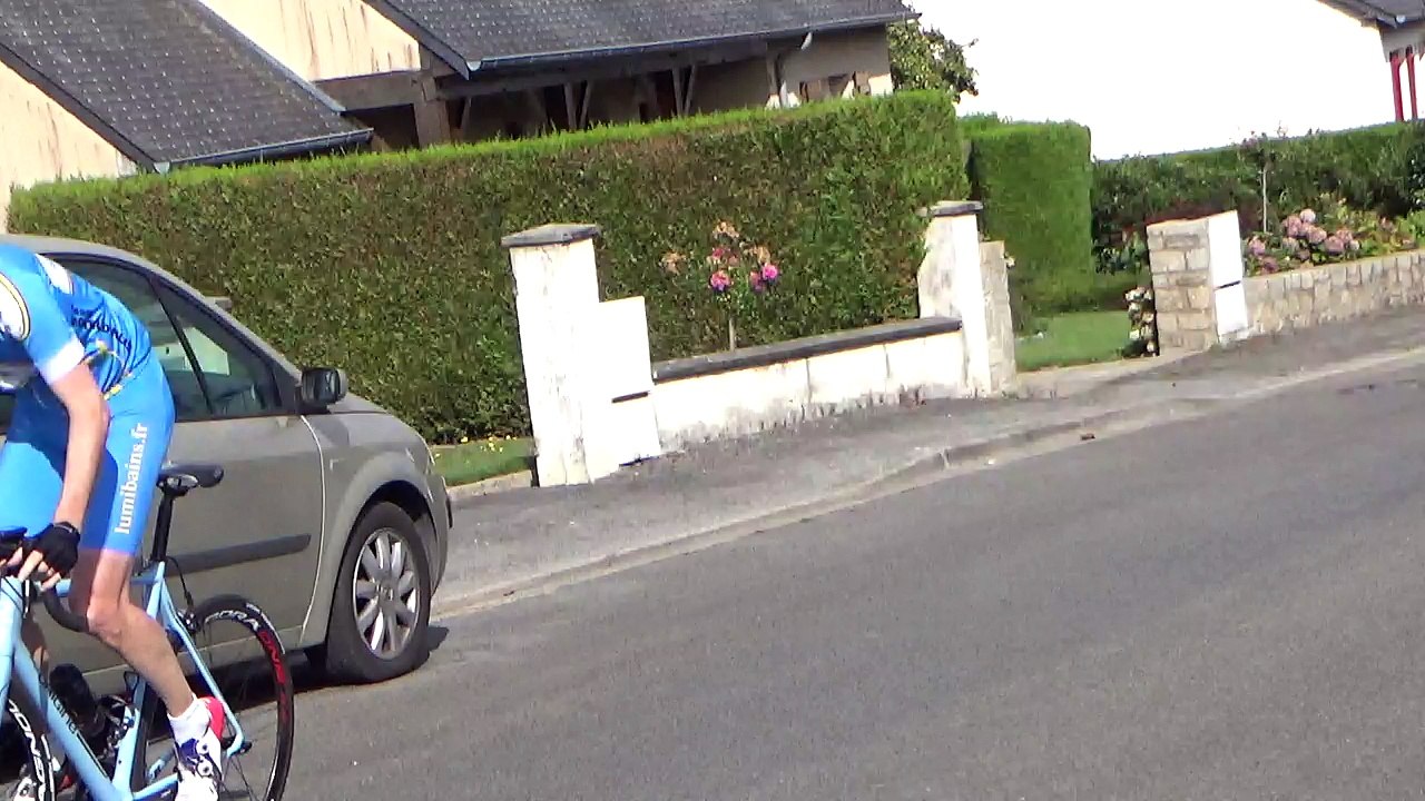 Arrivée du contre la montre
