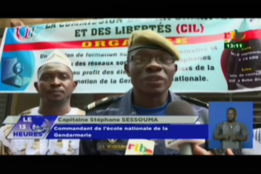 Formation des sous officiers de l’école nationale de gendarmerie sur la lutte contre la cybercriminalité