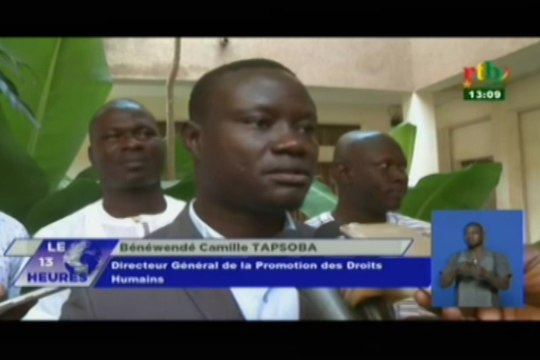 Ouverture d’une session sur les droits de l’enfant organisée par le ministère de la justice