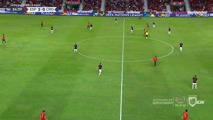 Lovre Kalinic (Own goal)  Goal HD - Spain 3-0 Croatia 11.09.2018