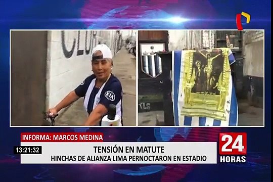 Hinchas de Alianza Lima se amanecieron “cuidando Matute”