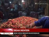 Tiga Menteri Jokowi Blusukan ke Pasar Induk