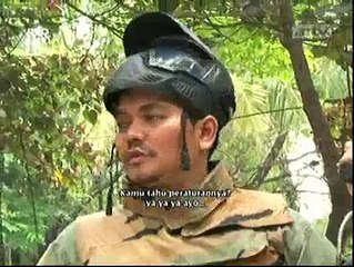 Aksi Shaheer Sheikh Bermain Paint Ball