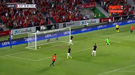 Rodrigo Goal  Spain 4-0 Croatia