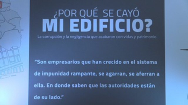 ONG denuncia que corrupción agravó consecuencias de terremoto en México