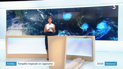 Antilles : tempête tropicale en approche