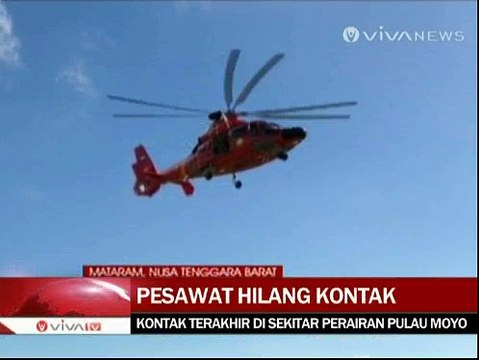 Sebuah Pesawat Latih Hilang Kontak di Pulau Moyo