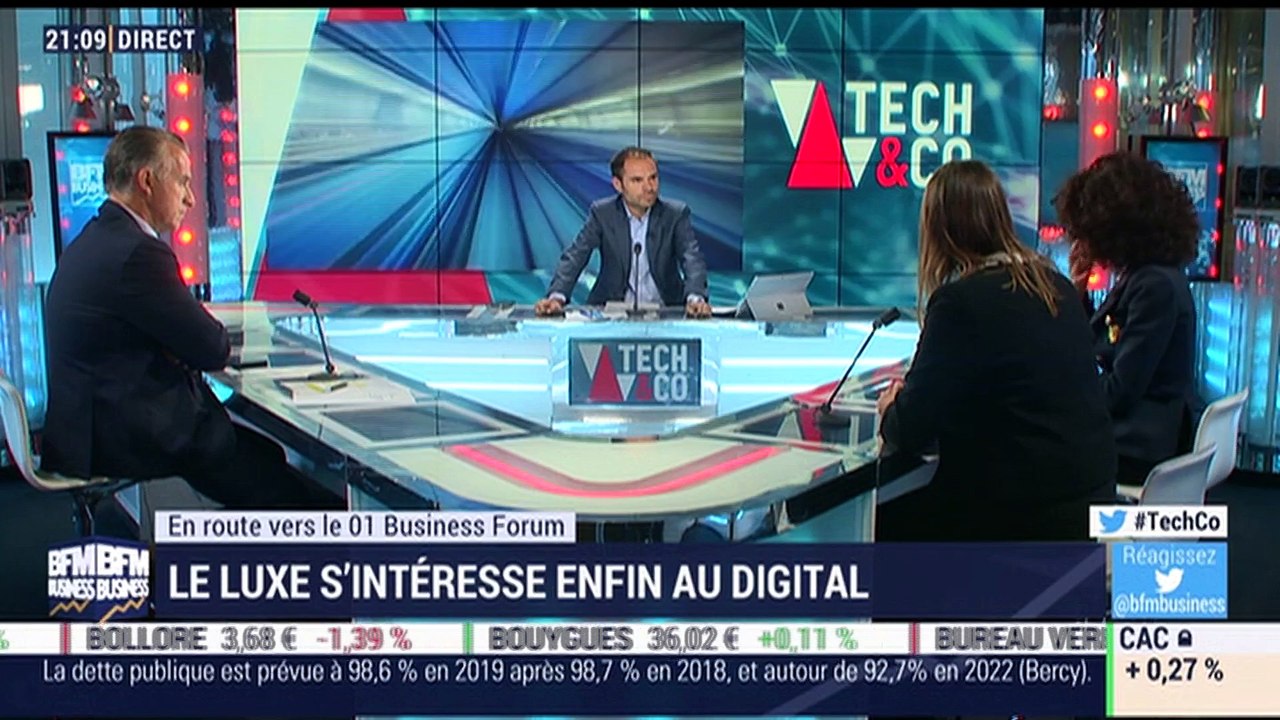 En route vers le 01 Business Forum: Le luxe s'intéresse enfin au digital - 11/09