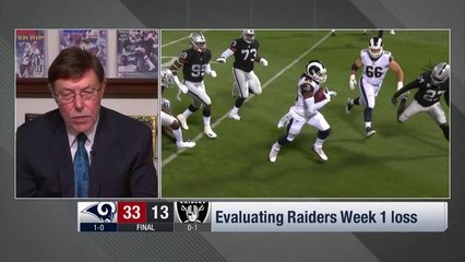 Casserly breaks down Raiders' Week 1 loss