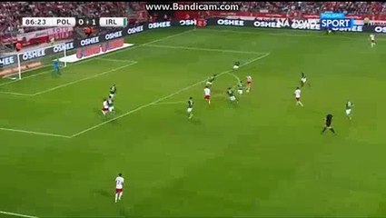 Mateusz Klich Goal HD - Poland 1-1 Ireland 11.09.2018