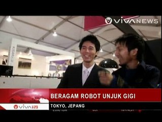 Beragam Robot Unjuk Gigi di 'Pekan Desainer Tokyo'