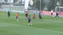 Olha o que ele fez! Vinícius Jr marca lindo gol de meia-bicicleta em treino do Real