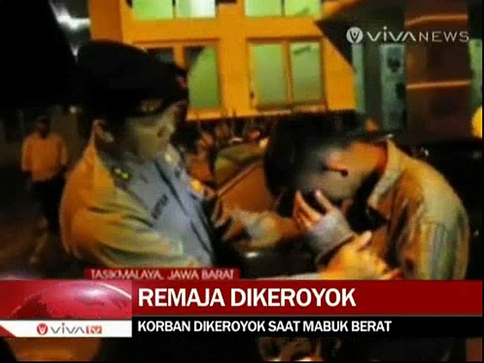 Remaja Dikeroyok Saat Mabuk Berat