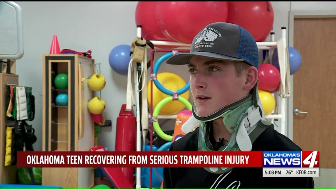 Teen Suffers Serious Spine Injury While Doing Trampoline Tricks
