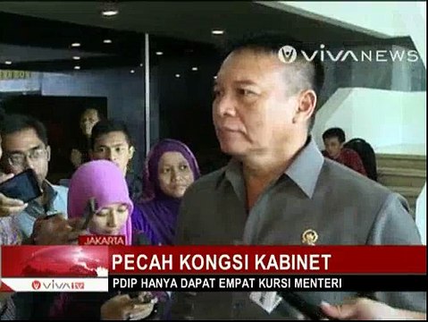PDI Perjuangan Kecewa dengan Kabinet Kerja Jokowi