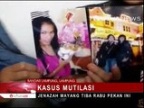 Jenazah Mayang Prasetyo Tiba Rabu Pekan Ini