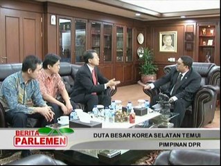 Duta Besar Korea Selatan Temui Pimpinan DPR
