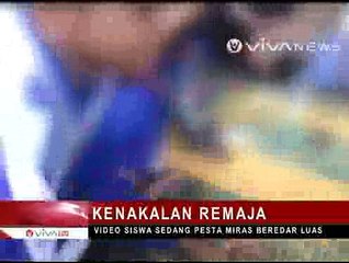 Video Siswa SMU Pesta Miras Beredar Luas