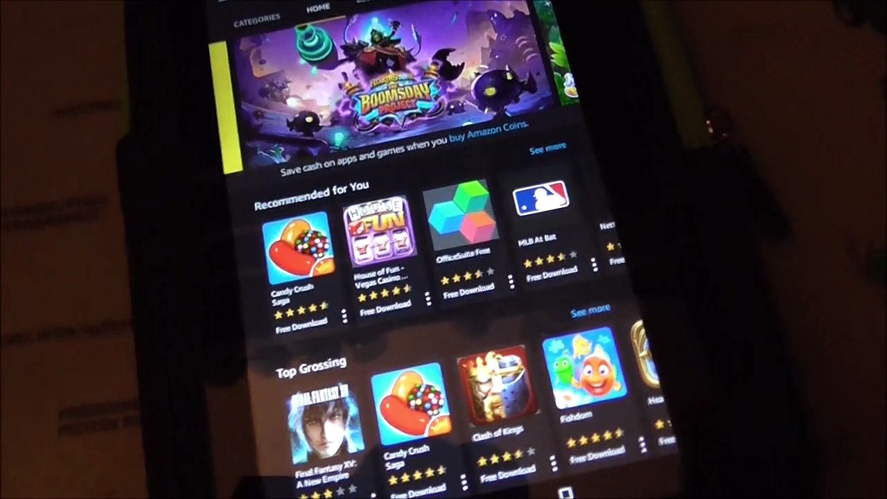 Downloading Applications For Your Amazon Fire 7 Tablet