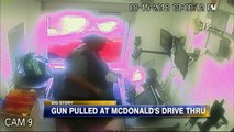 Felon Accused of Pointing Gun at McDonald`s Employees During Argument in Drive-Thru