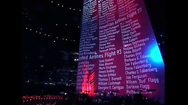 U2 - Where the Streets Have no Name - Superbowl Halftime 2002